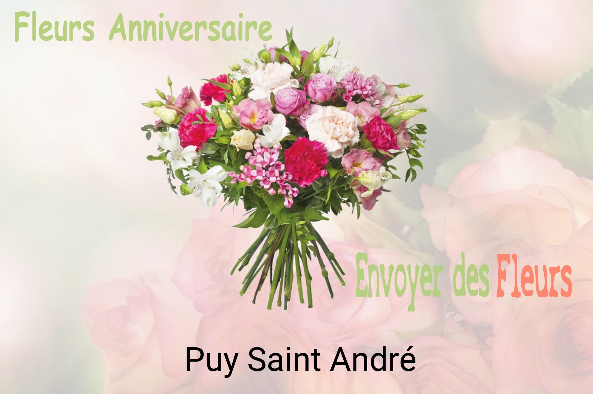 Bouquet de fleurs d’anniversaire livré à Puy-Saint-André
