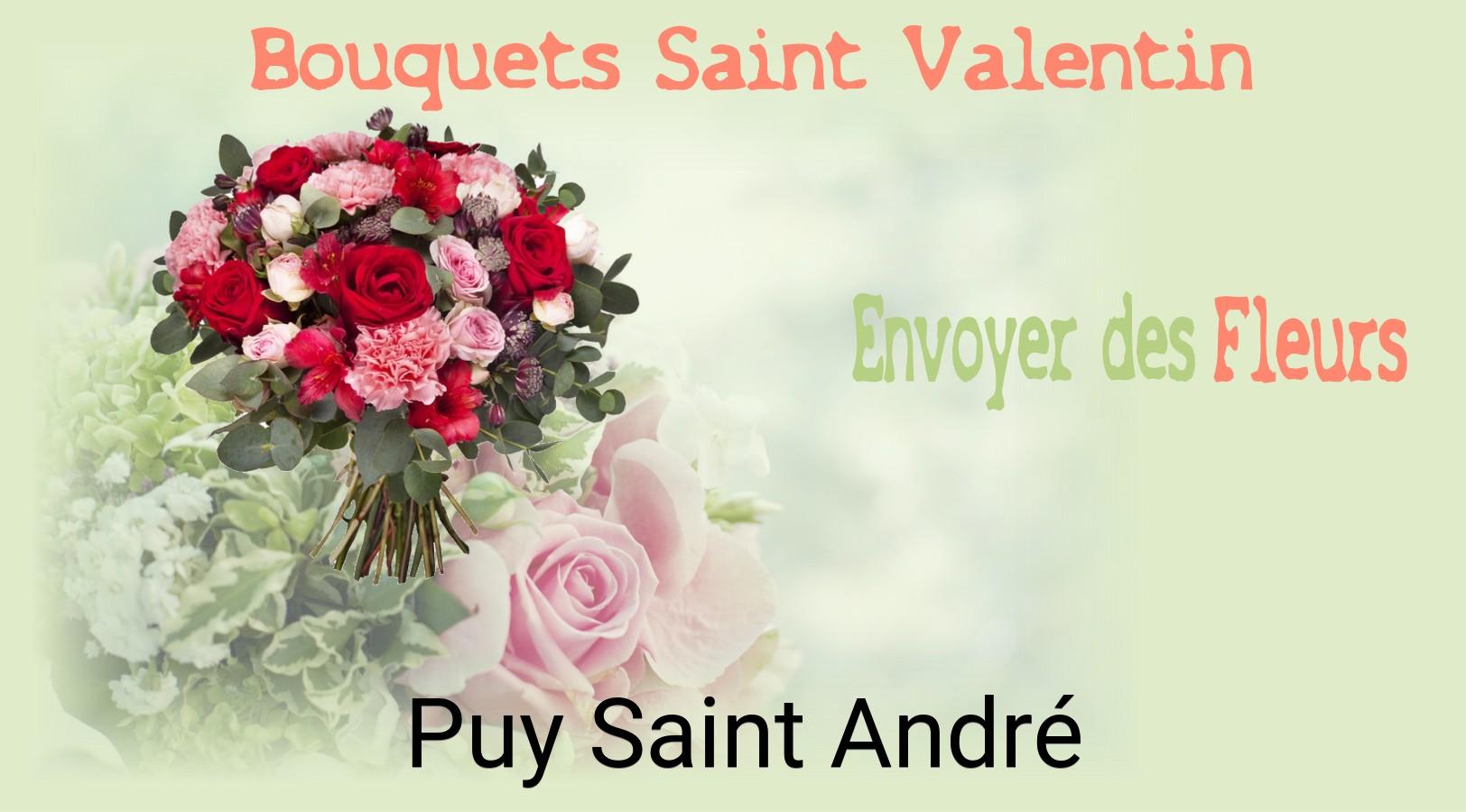 Roses de Saint-Valentin livrées à Puy-Saint-André